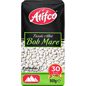 Fasole albă Bob Mare Atifco - 900gr